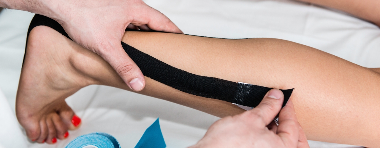 How To Apply Kinesiology Tape For Achilles Pain - Ultimate Performance  Medical